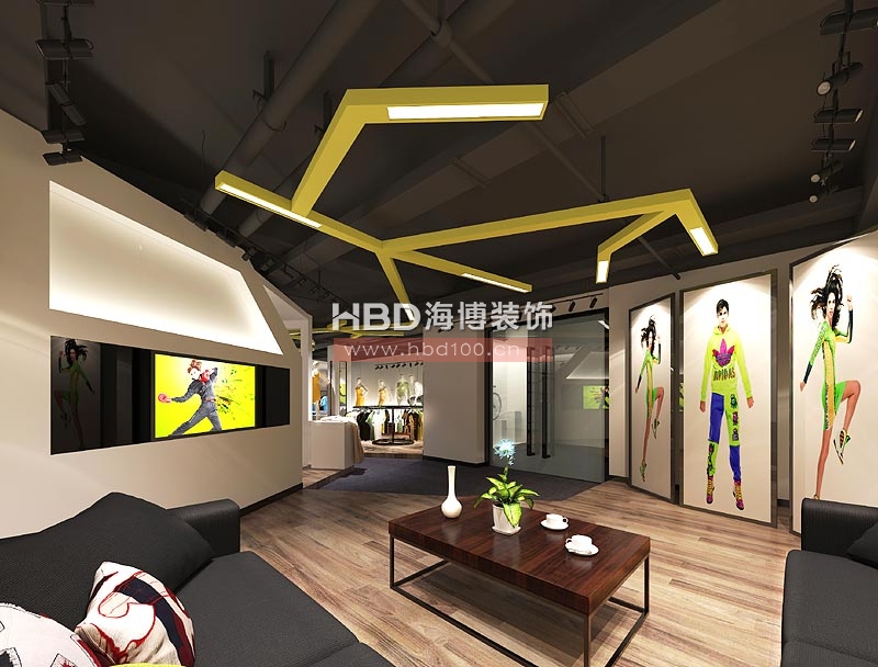 諧霆服裝公司辦公室設(shè)計裝修 展廳裝修設(shè)計 諧霆服裝公司辦公室設(shè)計裝修 展廳裝修設(shè)計