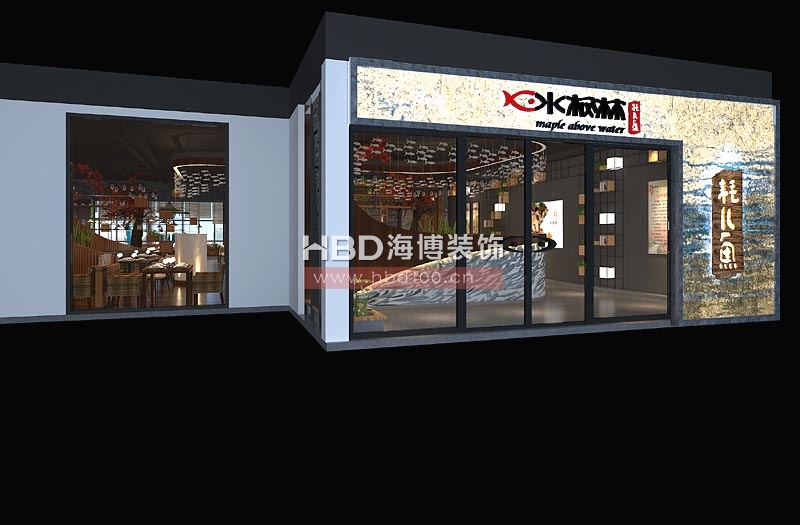 水楓林主題餐廳設(shè)計(jì) 門頭 水楓林主題餐廳設(shè)計(jì) 門頭