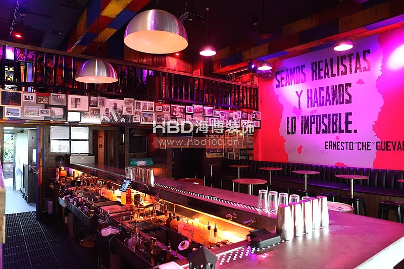 興盛路酒吧設(shè)計REVOLUCION COCKTAIL