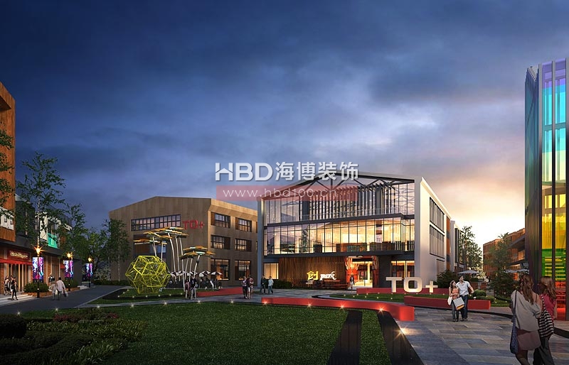 奧體創(chuàng)意園產(chǎn)業(yè)園設(shè)計(jì) 入口處設(shè)計(jì)夜景 奧體創(chuàng)意園產(chǎn)業(yè)園設(shè)計(jì) 入口處設(shè)計(jì)夜景