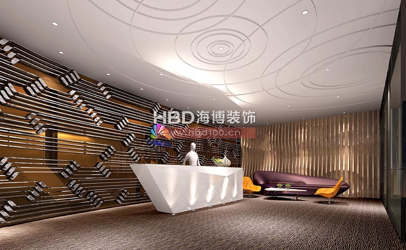 智遠商旅辦公室裝修設計 前臺設計 智遠商旅辦公室裝修設計 前臺設計