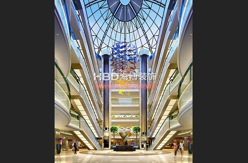 渤海家居購(gòu)物商場(chǎng)裝修設(shè)計(jì) 中庭 渤海家居購(gòu)物商場(chǎng)裝修設(shè)計(jì) 中庭