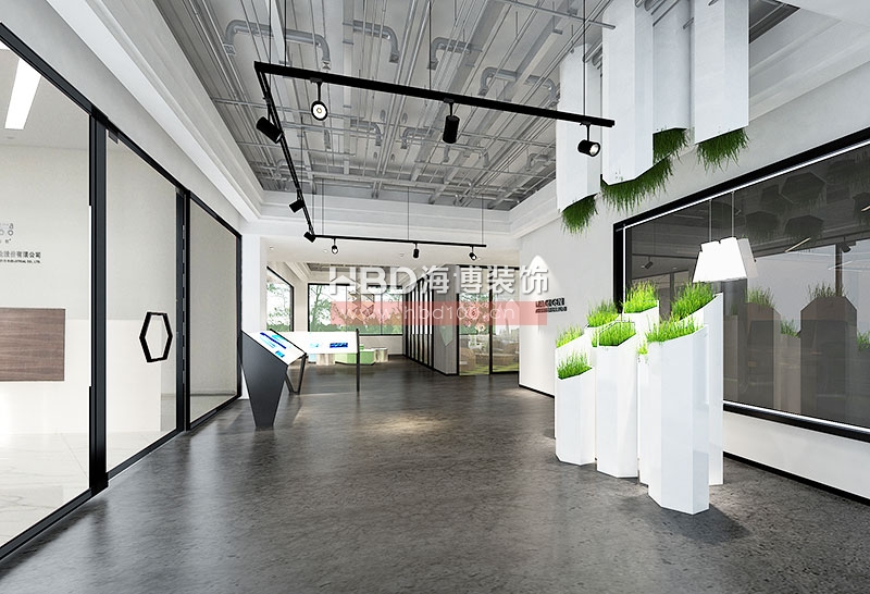 生物島辦公室裝修,科技公司辦公室設(shè)計,化妝品公司辦公室設(shè)計.jpg