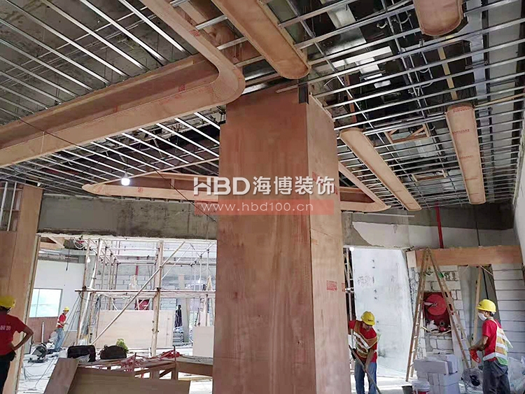 海博裝飾施工項目現場.jpg 海博裝飾施工項目現場.jpg