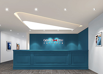 紳塾時尚簡約風(fēng)格辦公樓裝修設(shè)計